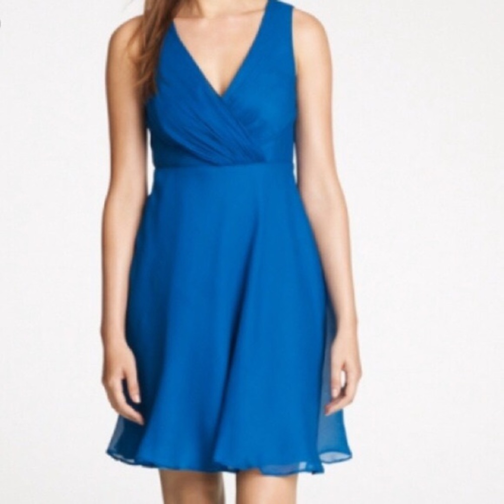 J. Crew Silk Chiffon Dress